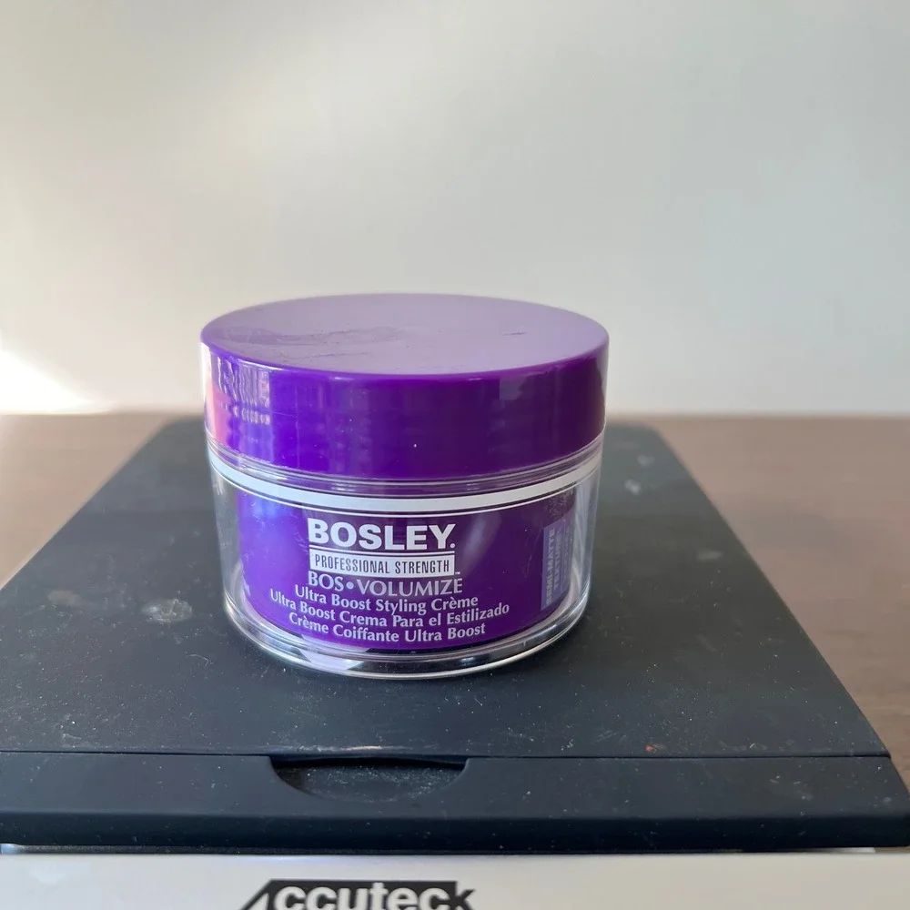 Bosley Professional Strength Bos‎ Volumize Ultra Boost Styling Creme 3.3oz Matte